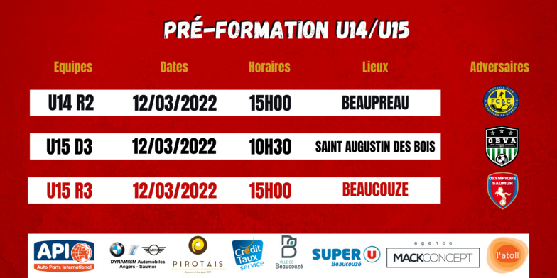 Agenda du week-end !