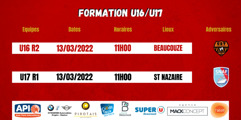 Agenda du week-end !