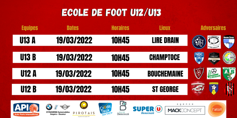 Agenda du week-end !