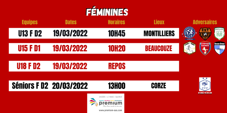 Agenda du week-end !