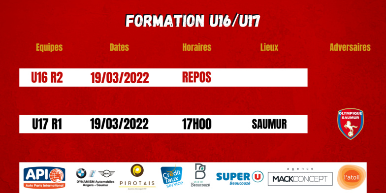 Agenda du week-end !