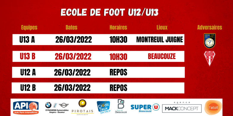 Agenda du week-end !