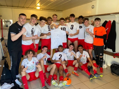 Les U17 R1 vainqueurs à Challans.