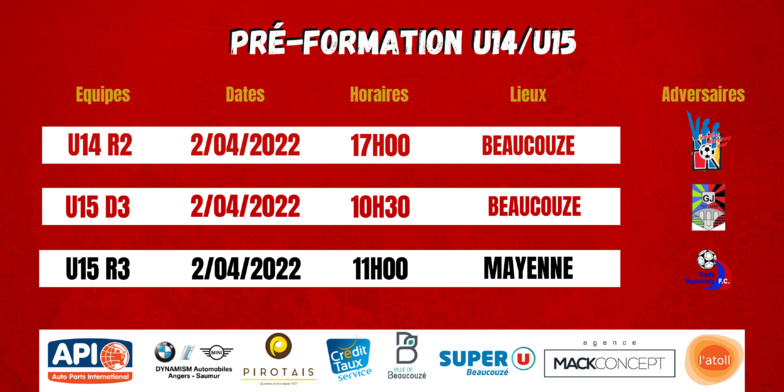 Agenda du week-end !