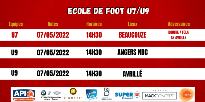 Agenda du week-end !