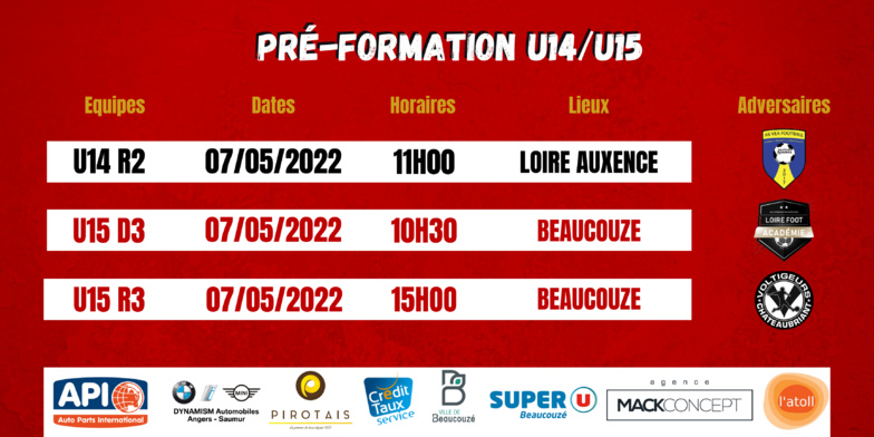 Agenda du week-end !