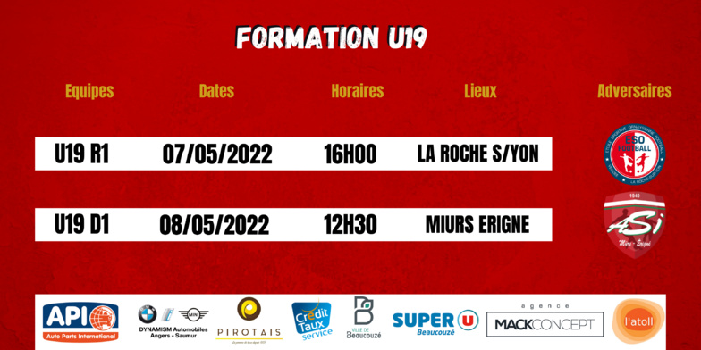 Agenda du week-end !