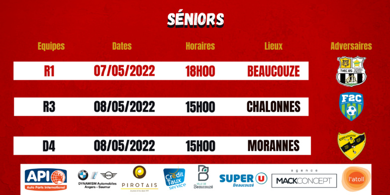 Agenda du week-end !