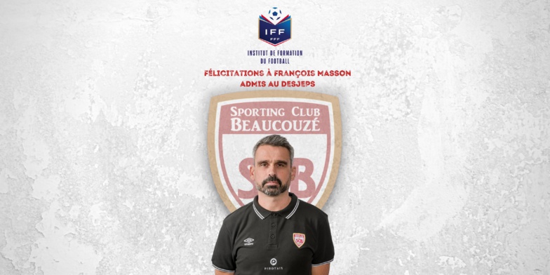 François MASSON admis au DESJEPS !