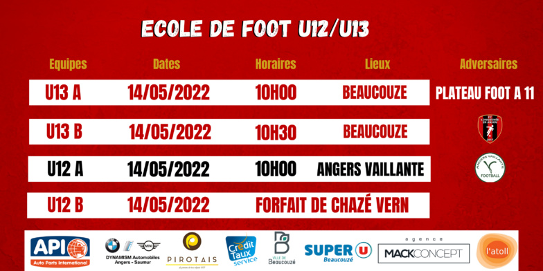 Agenda du week-end !