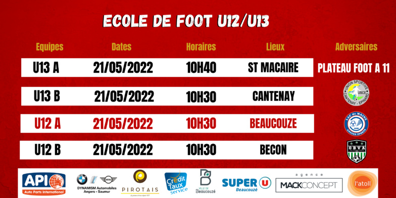 Agenda du week-end !