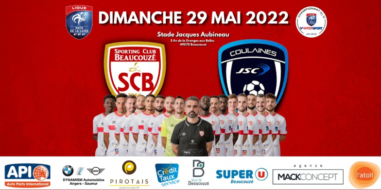 Séniors R1, La der avant la fête ! Rendez-vous Dimanche 29 mai 2022 pour une journée historique !