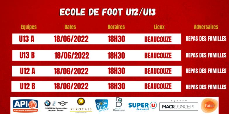 Agenda du week-end !