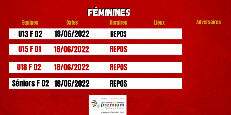 Agenda du week-end !