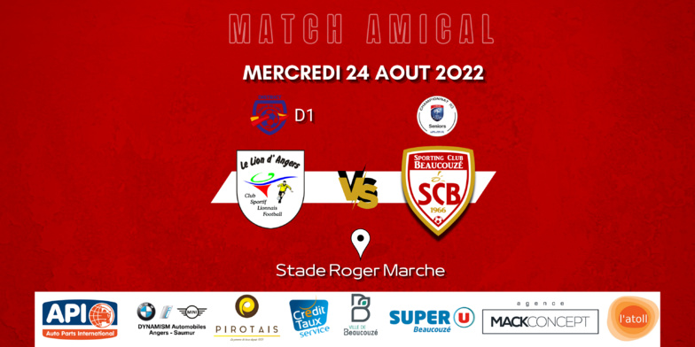 R3 - Face au Lion d'Angers, la réserve se contente d'un nul en amical !