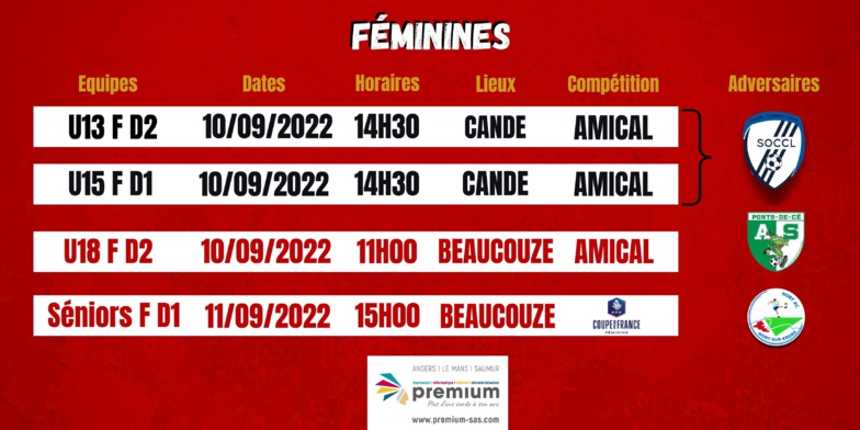 Agenda du week-end !