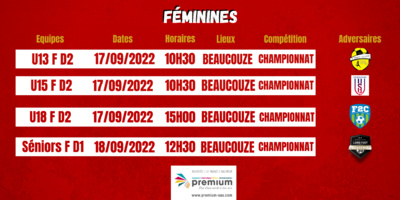 Agenda du week-end !
