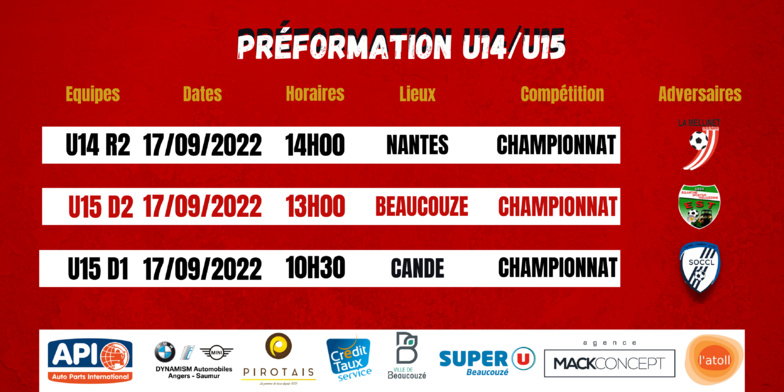 Agenda du week-end !
