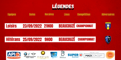 Agenda du week-end