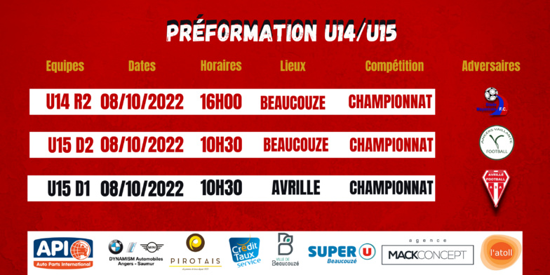 Agenda du week-end !