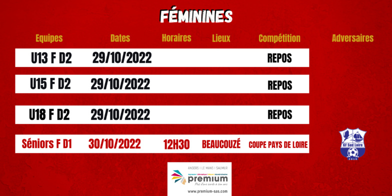 Agenda du week-end !