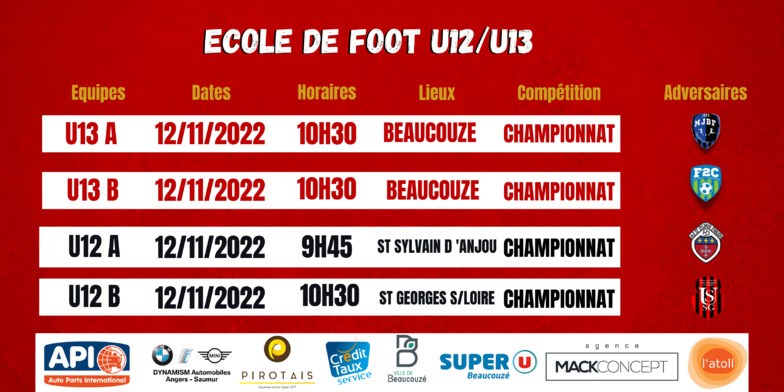 Agenda du week-end !