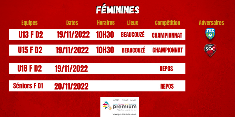 Agenda du week-end !