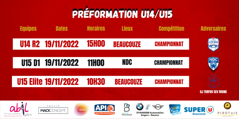 Agenda du week-end !
