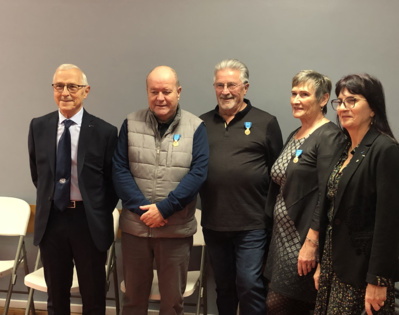 Pascal Labbé médaillé Bronze de la Jeunesse, des Sports et de l'Engagement Associatif Pascal Labbé médaillé Bronze de la Jeunesse, des Sports et de l'Engagement Associatif