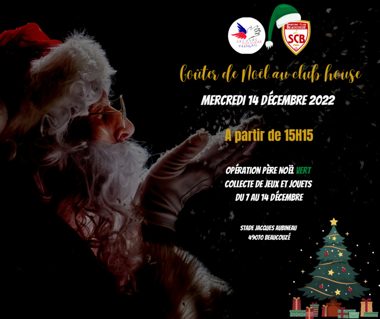 Opération Père Noël Vert & Goûter de Noël ! Opération Père Noël Vert & Goûter de Noël !