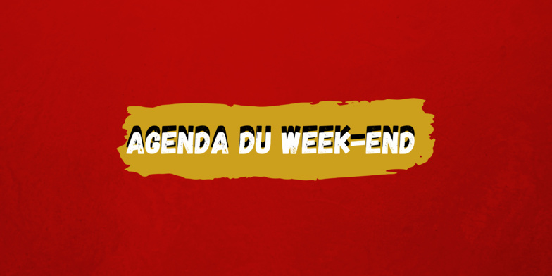 Agenda du week-end !