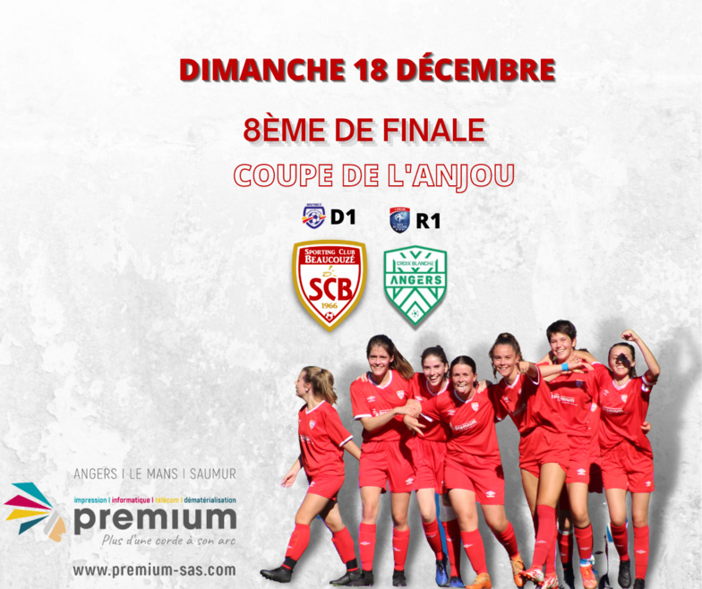 Tirage Coupe de L'Anjou Séniors Féminines, un adversaire de taille !