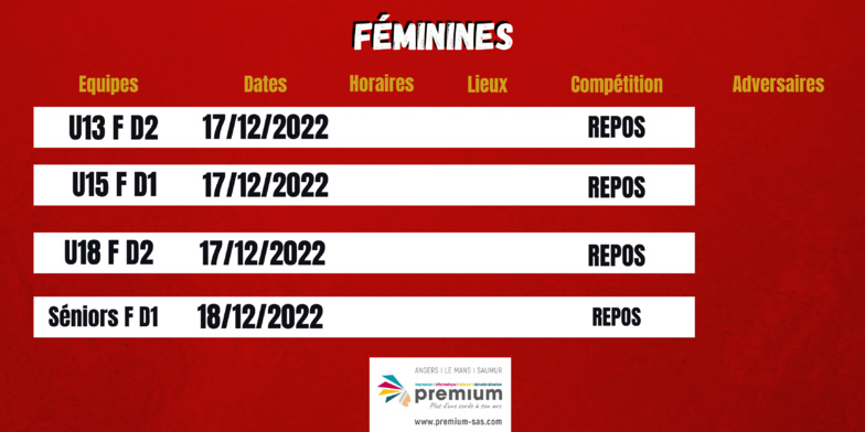 Agenda du week-end !
