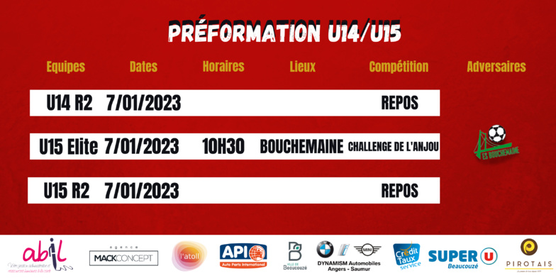 Agenda du week-end !