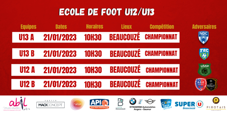 Agenda du week-end !