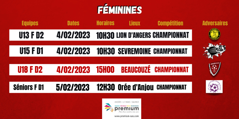 AGENDA DU WEEK-END !