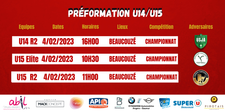 AGENDA DU WEEK-END !