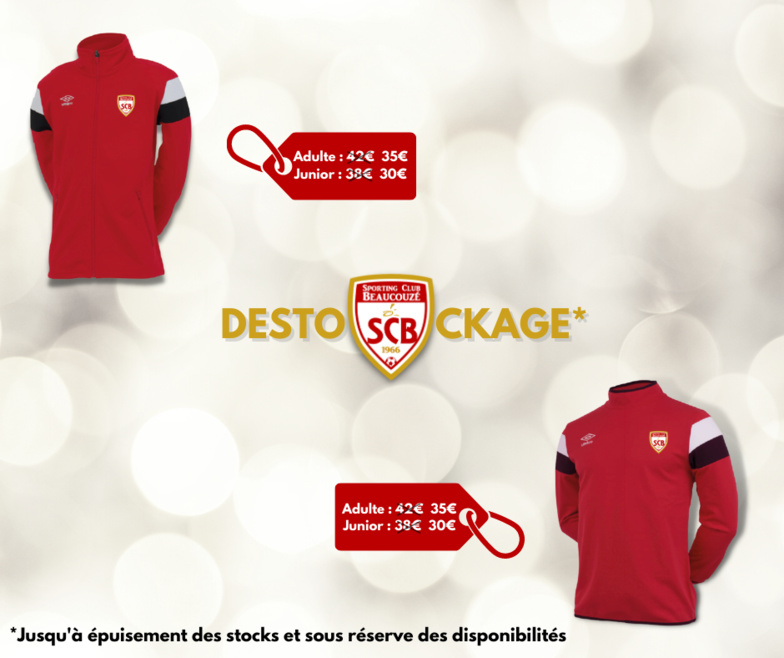 Destockage Veste et Sweat !