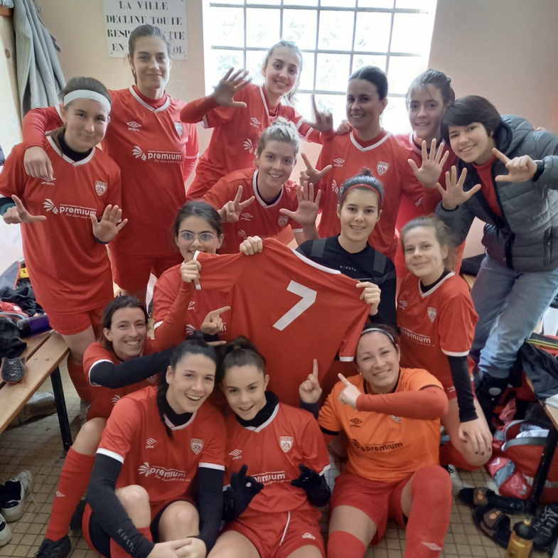 La National 3 avance pas à pas, qualification de nos séniors Féminines, découverte du Football à 8 pour les U9 !
