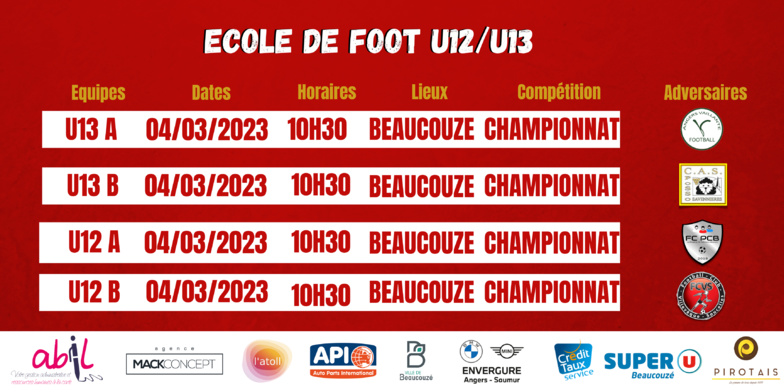 AGENDA DU WEEK-END !
