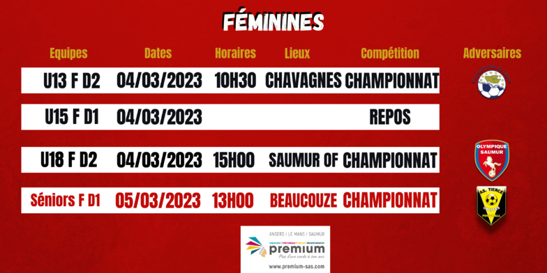AGENDA DU WEEK-END !