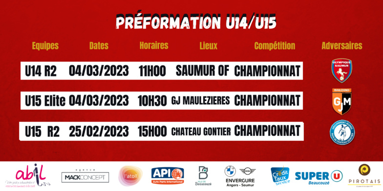 AGENDA DU WEEK-END !