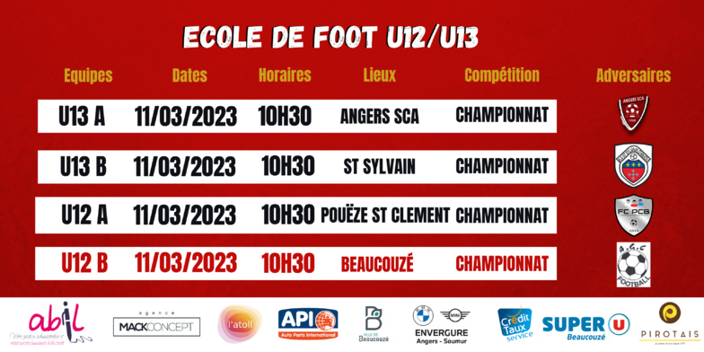 AGENDA DU WEEK-END !