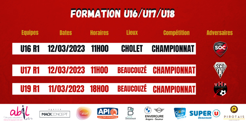 AGENDA DU WEEK-END !