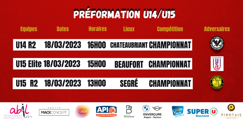 AGENDA DU WEEK-END !