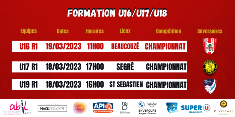 AGENDA DU WEEK-END !