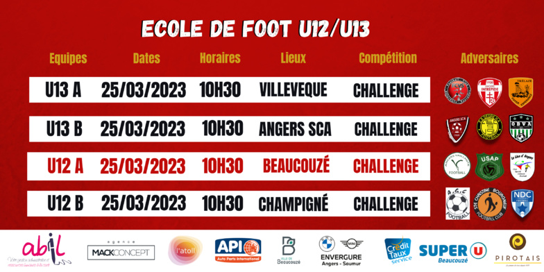 Agenda du week-end !
