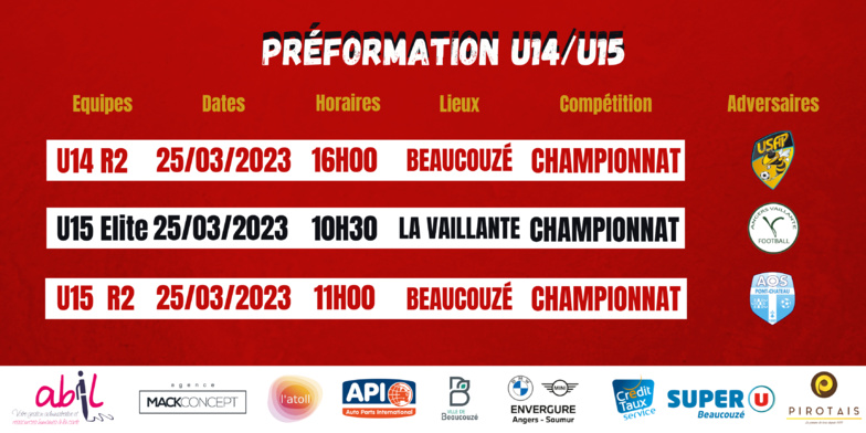 Agenda du week-end !