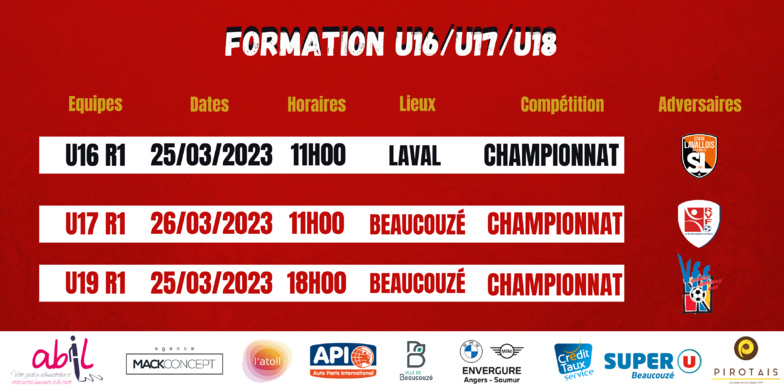 Agenda du week-end !