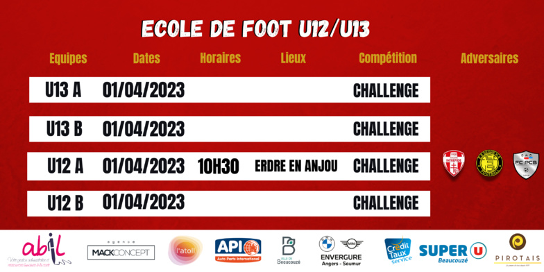 Agenda du week-end !